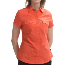 76%OFF 女性のワークシャツ ディッキーズテーラーフィットワークシャツ - （女性用）スナップフロント、ショートスリーブ Dickies Tailor Fit Work Shirt - Snap Front Short Sleeve (For Women)画像